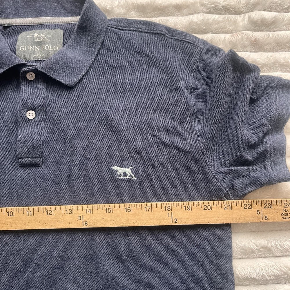 Rodd & Gunn Polo Mens XL Blue Short Sleeve Pique Cotton Casual Preppy Classic - Picture 3 of 8
